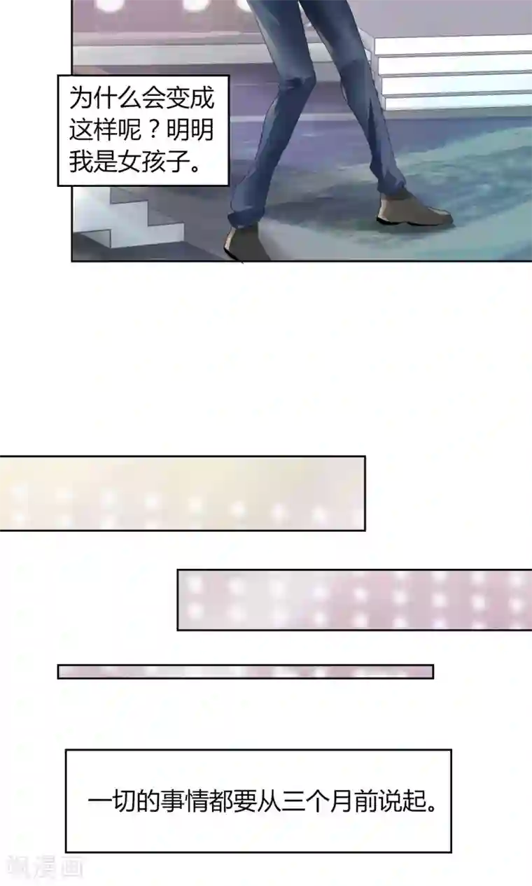 今天开始做男神第1话 我可以成为男神吗