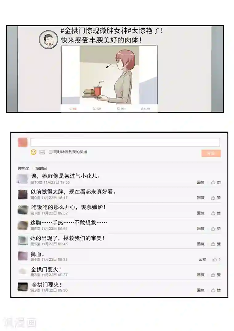 李泰和方小甜的平行世界第46话 微胖女神