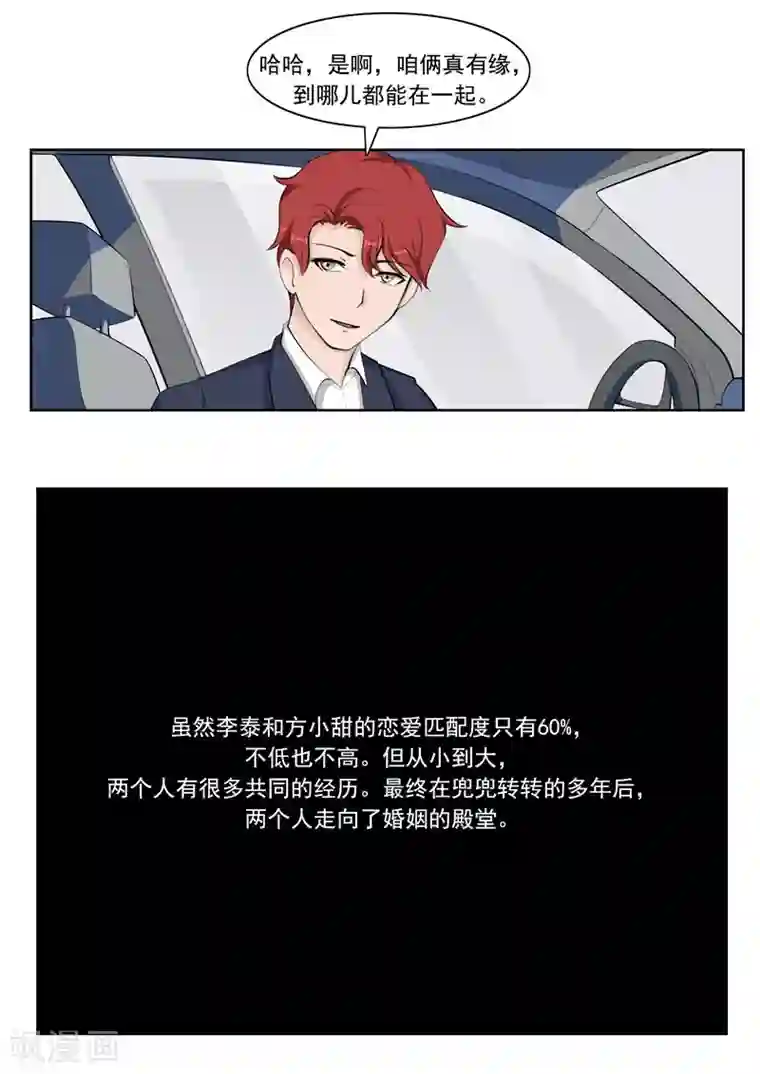 李泰和方小甜的平行世界第54话 恋爱匹配度