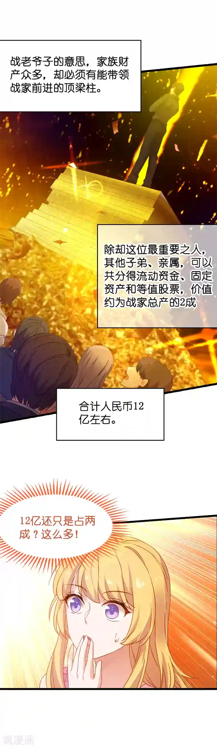 影后老婆不许逃第22话 财产的分配