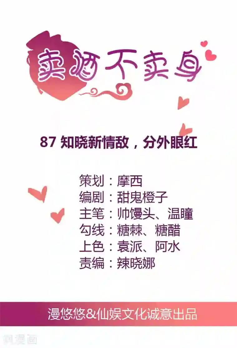 总裁，来一坛千杯不醉第87话 知晓新情敌，分外眼红