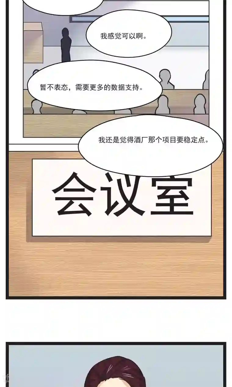 夜色下的写字楼第31话 会议上的新项目