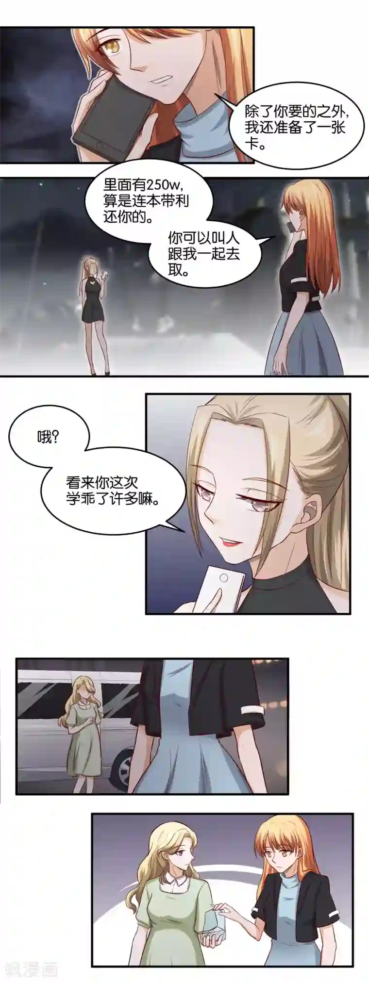 夜色下的写字楼第91话 楚月的“诚意”
