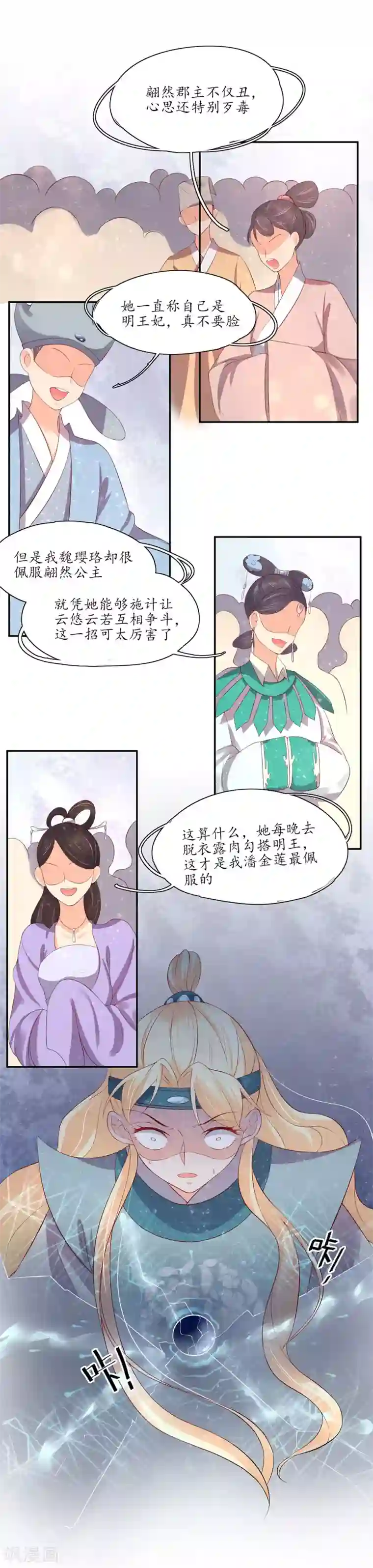 王妃的婚后指南第149话 郡主崩溃吐血