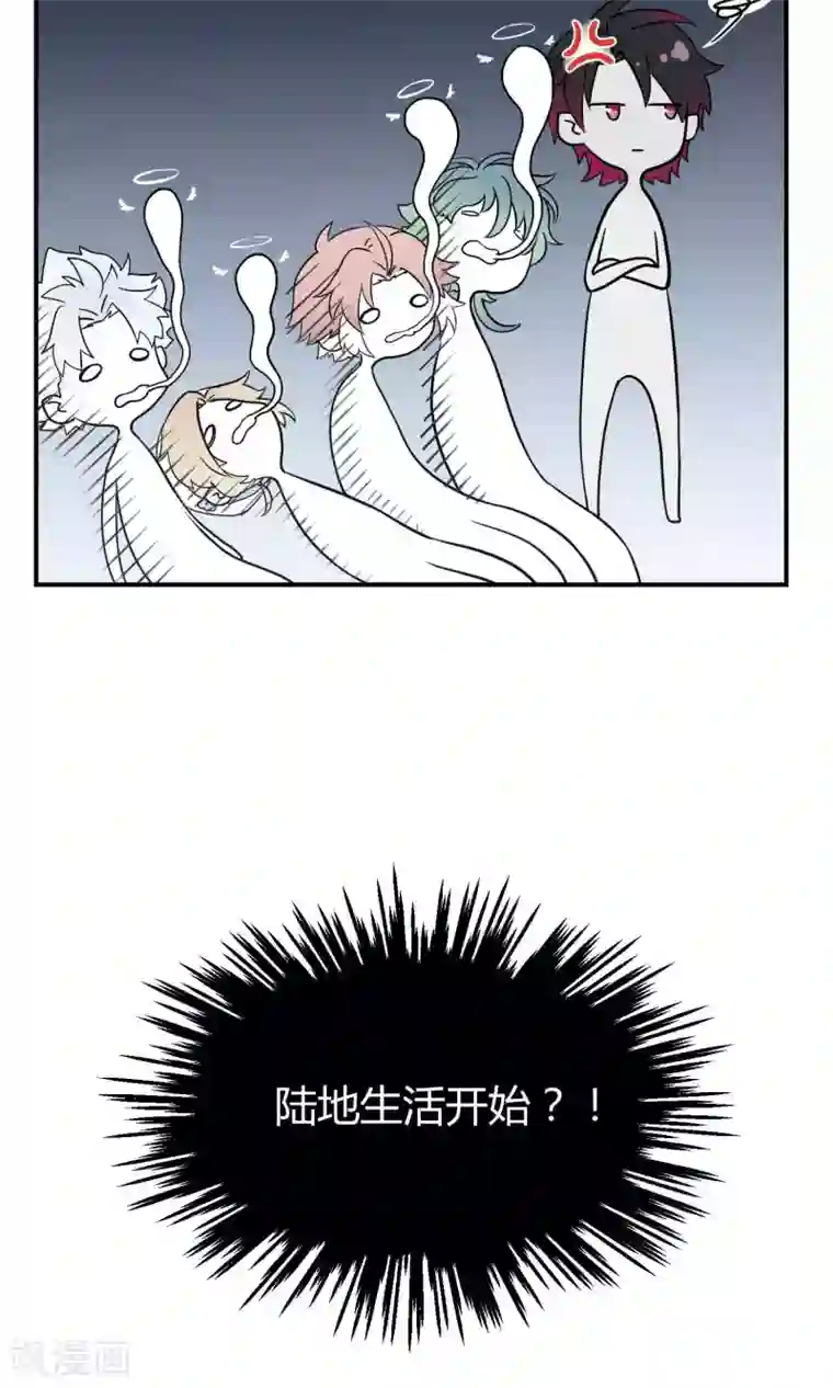 Go!海王子天团第14话 无可逃脱的陆地生活