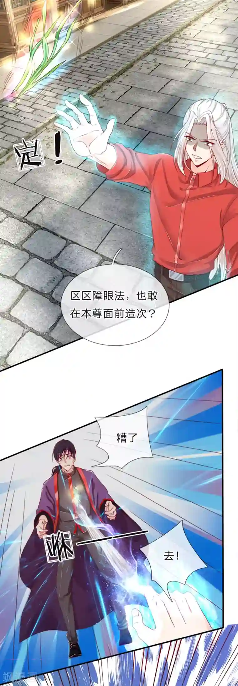 仙尊奶爸当赘婿第50话 障眼之法，也敢造次