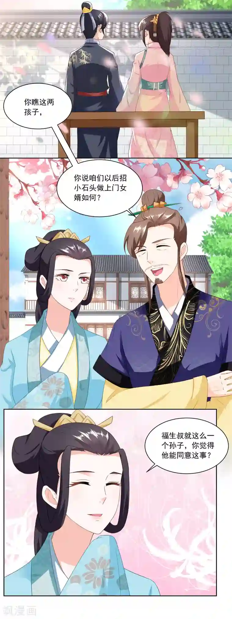 农女殊色第154话 上门女婿的人选