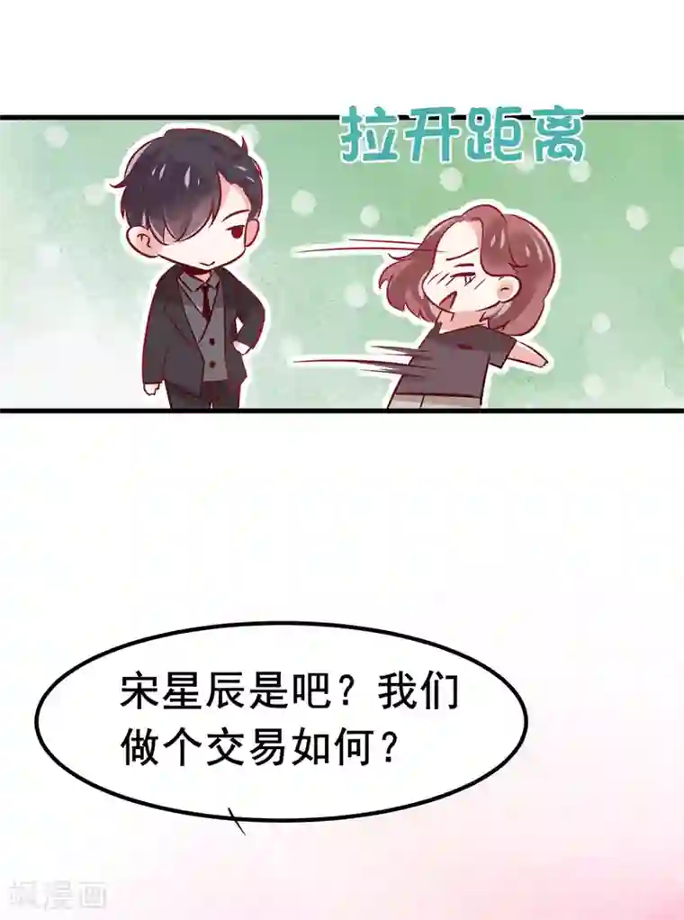 总裁，这样太快了第3话 女人，你愿意和我做个交易吗？