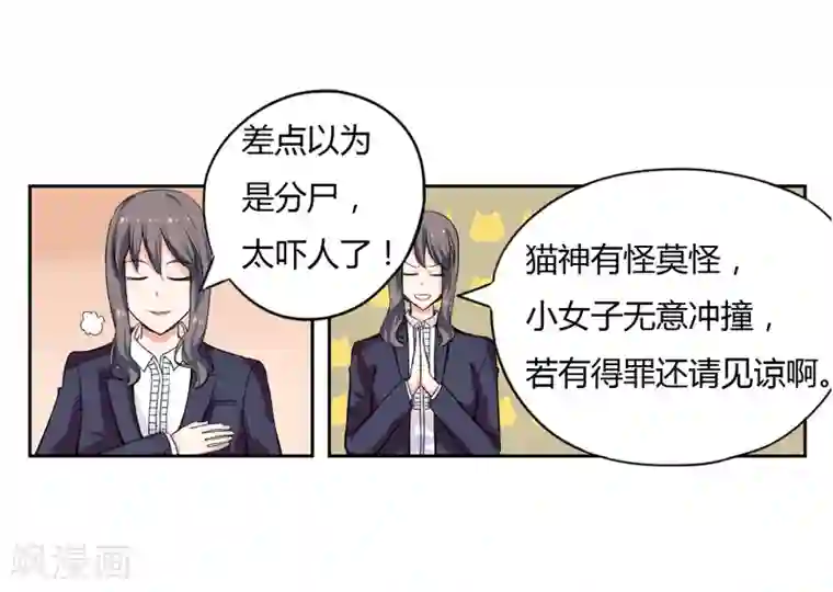 在下铲屎官：喵王在上第1话 夜遇死猫？