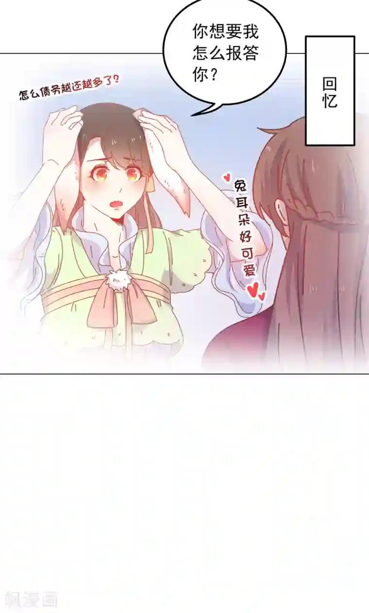 王爷的小兔妖第43话 自作主张的吻