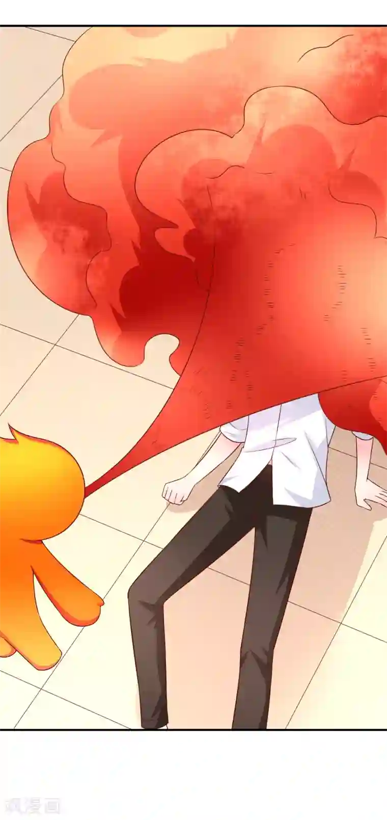 巫女的豪门生活第44话 爱看电视的小火人