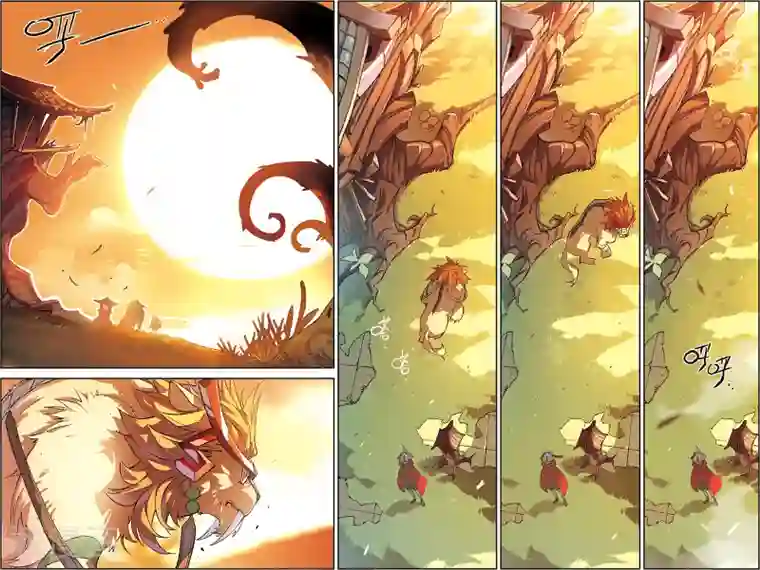 怪物大师第34话 再见了，巴巴里金狮！(下)