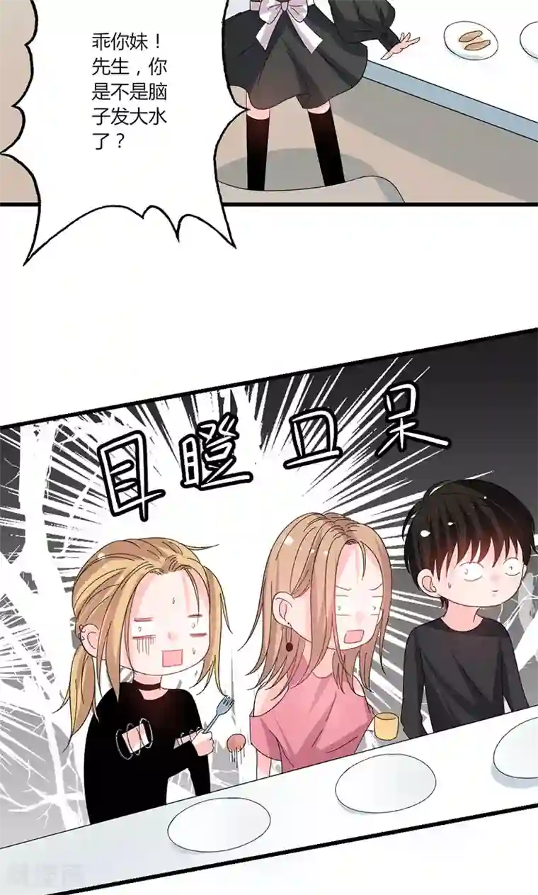 契约总裁：阿Q萌妻第38话 你在乱说什么！