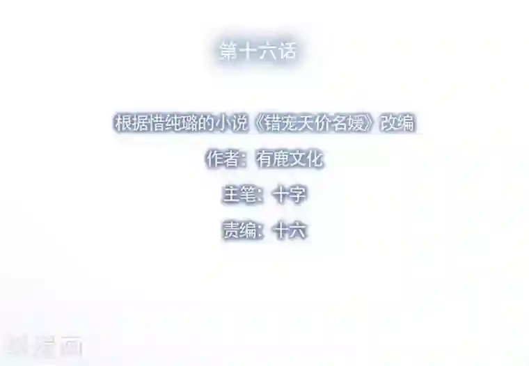 错宠天价名媛第16话