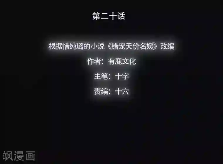 错宠天价名媛第20话