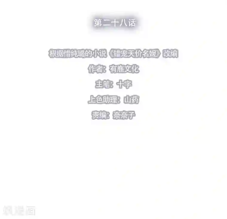 错宠天价名媛第28话