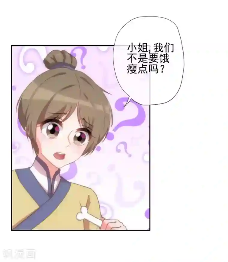 哦，我的宠妃大人第38话 改天再减肥