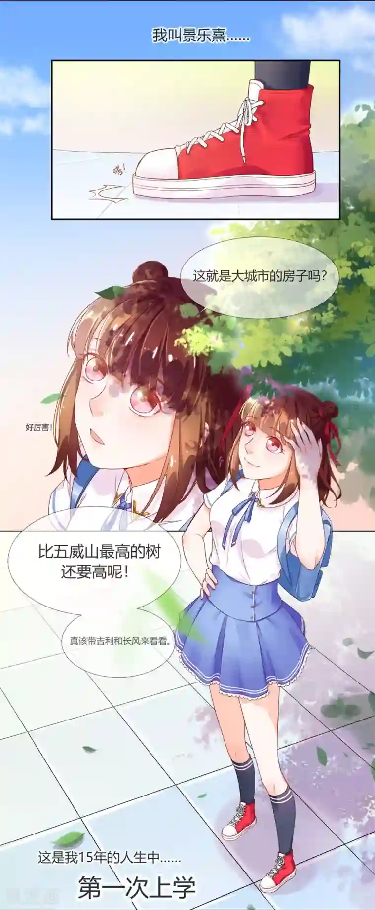 霸道校草的野丫头第1话 严肃的城里人