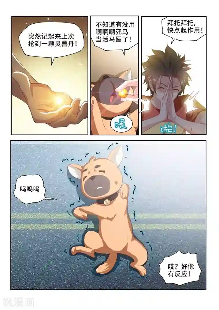 我的微信连三界第69话 救活了一条狗……人？