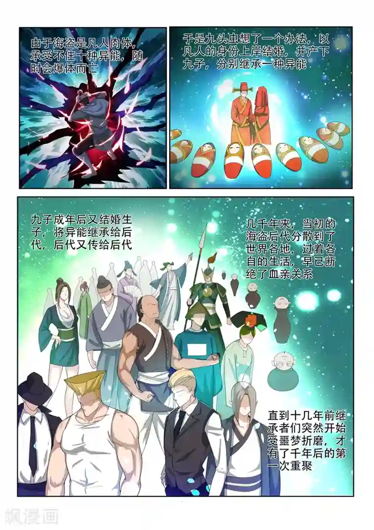 我的微信连三界第139话 九头虫生，异人集结