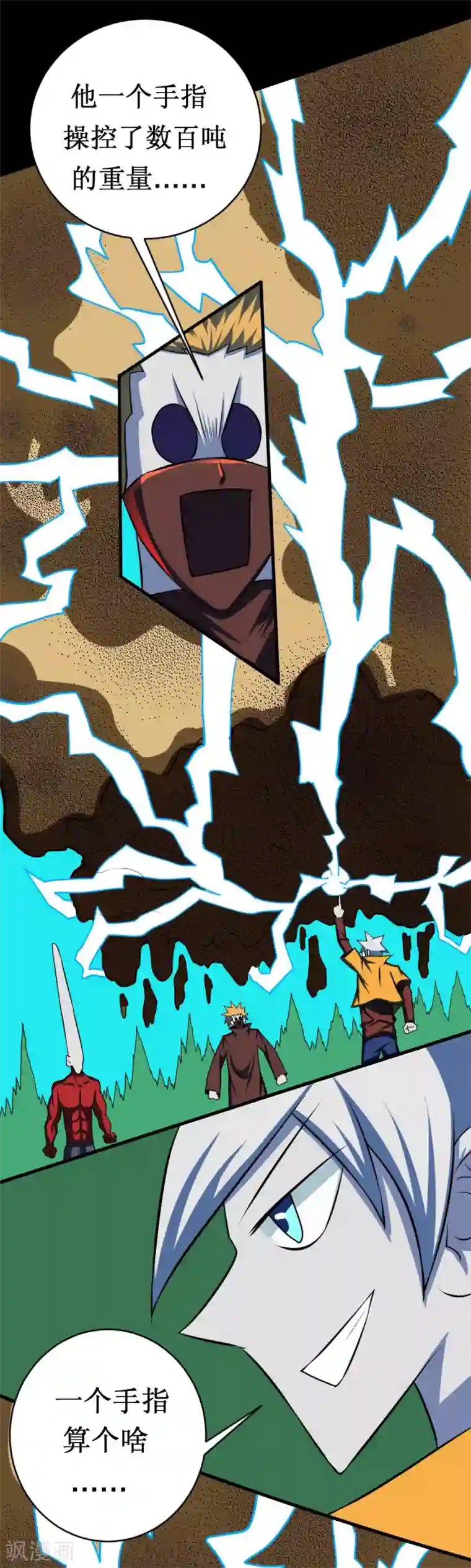 最强神级系统第111话 一指百吨力