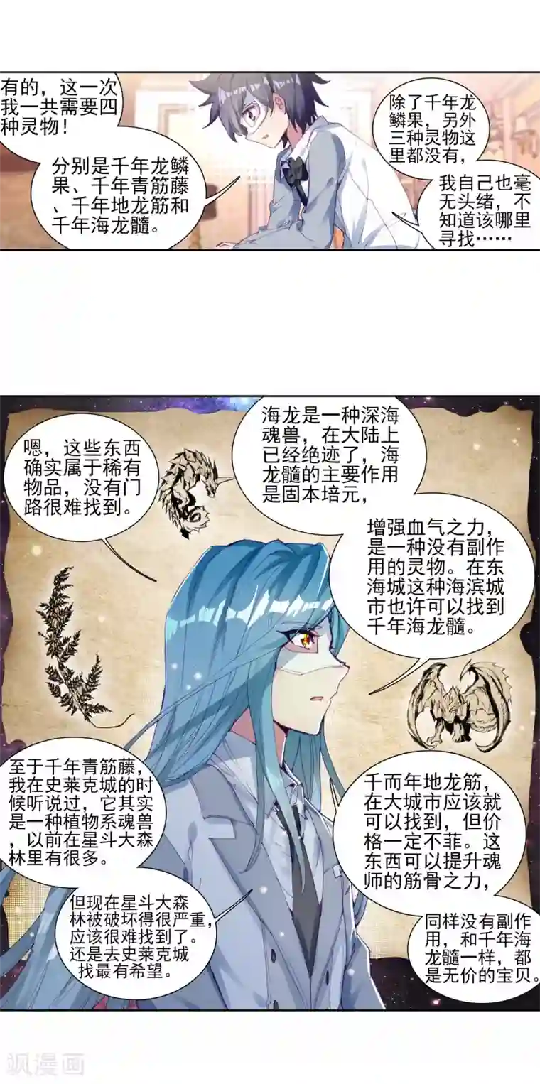 斗罗大陆3龙王传说第159话 四种灵物1