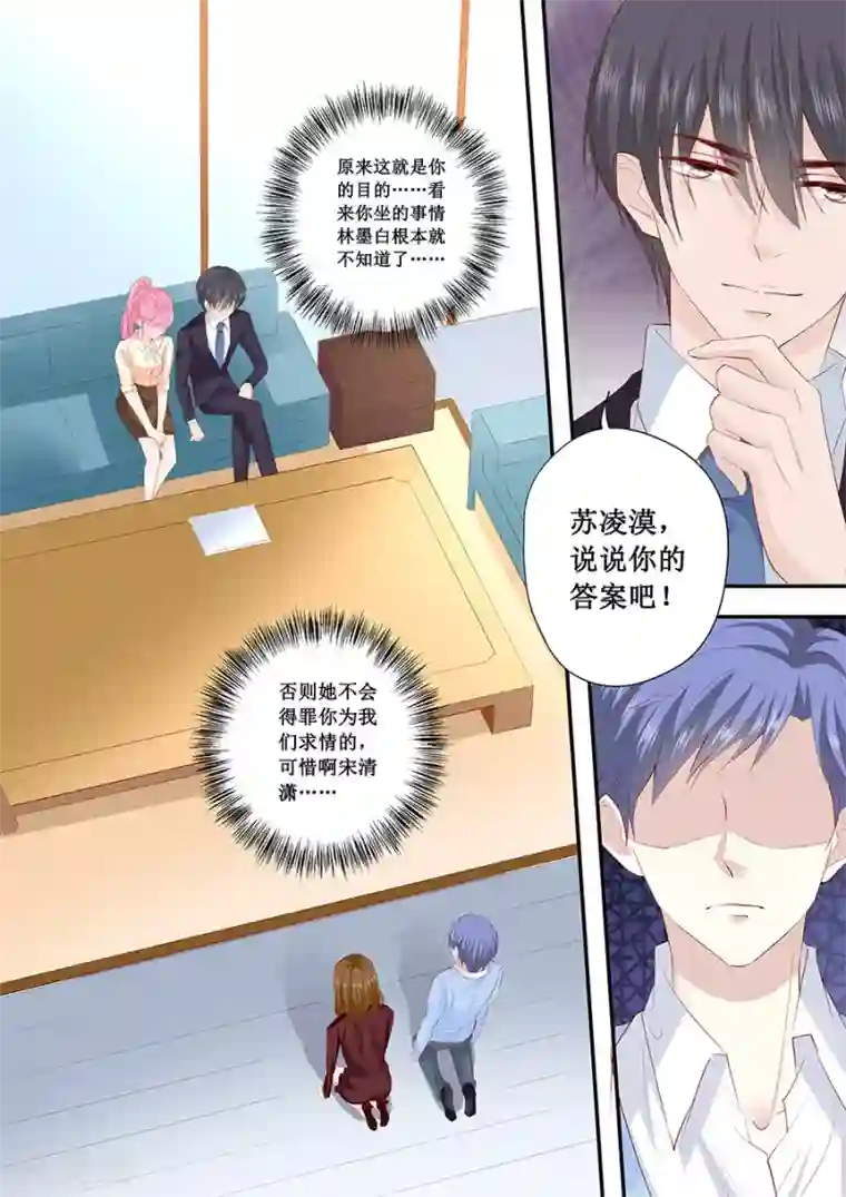 帝少的独宠计划第193话 给你两个选择