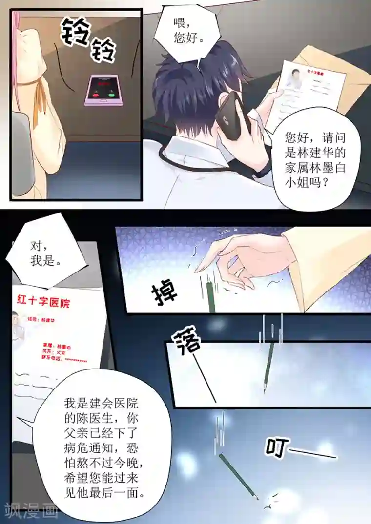 帝少的独宠计划第249话 噩耗