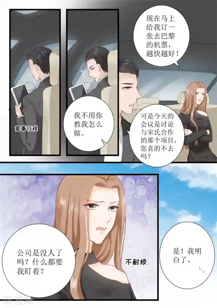 帝少的独宠计划第312话 巴黎之行