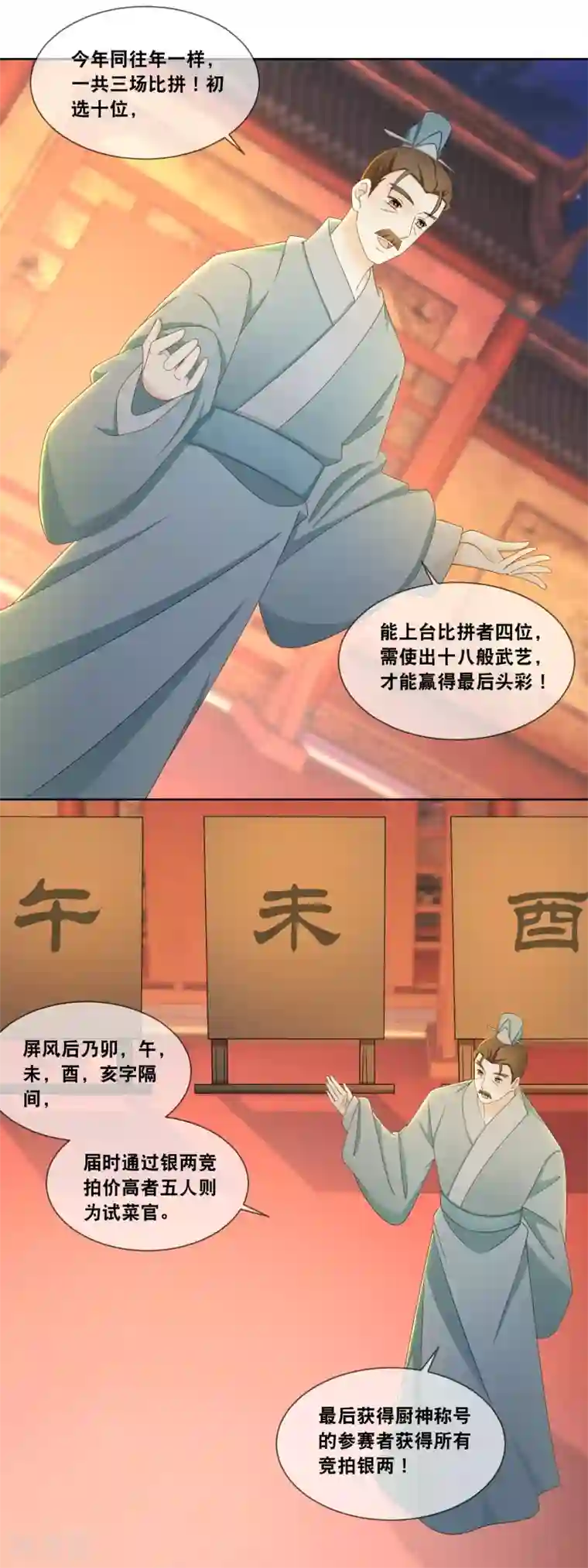厨娘皇后第55话 厨神大赛……