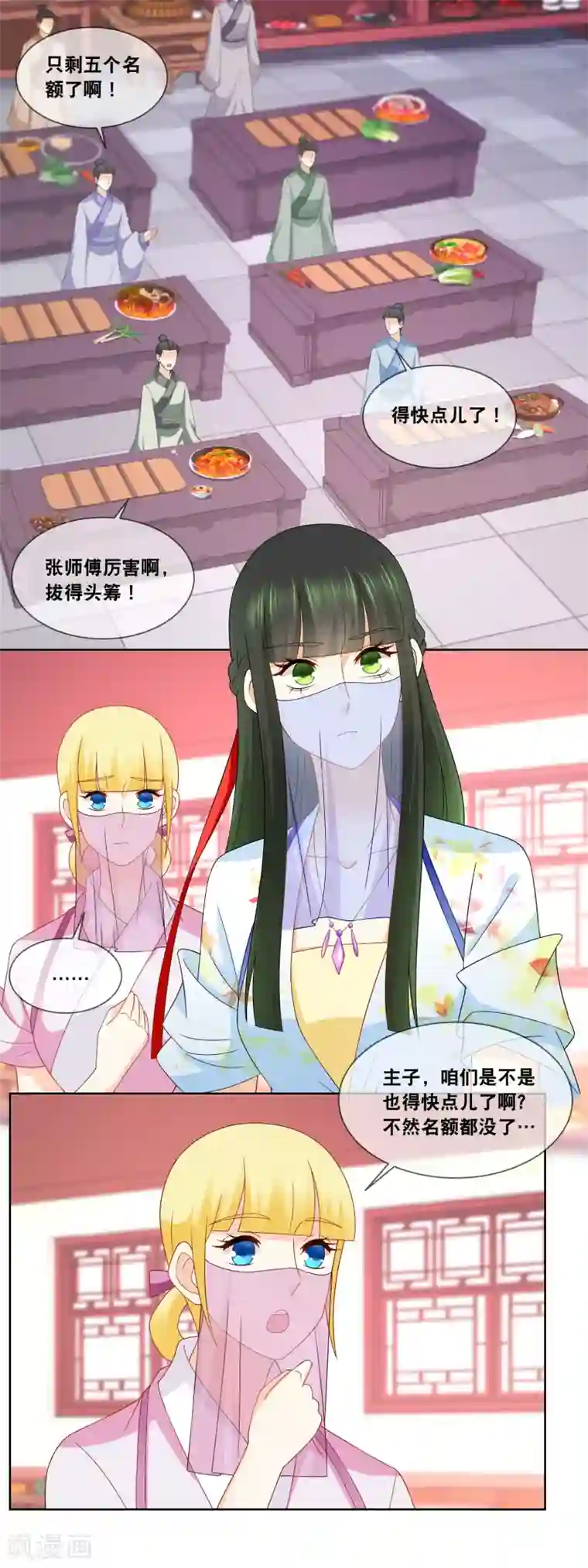 厨娘皇后第60话 天弘商会李师傅淘汰……