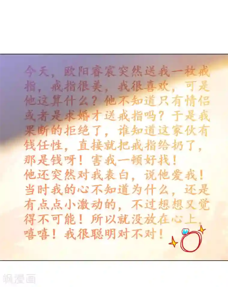 帝少，你老婆又跑了第66话 菲菲日记