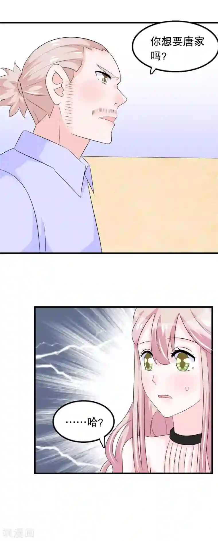 我原来是个病娇第94话 你想接管唐家吗