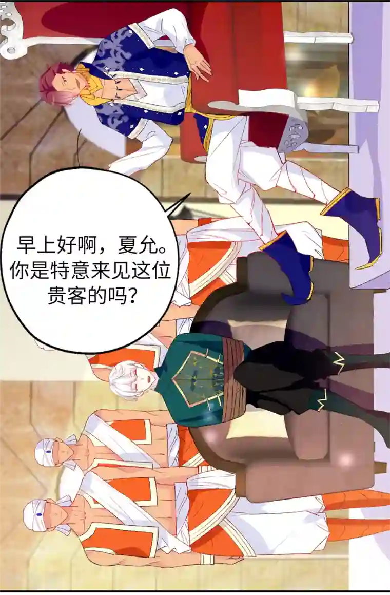 皇子的天降未婚妻第132话 只身来访的伊登