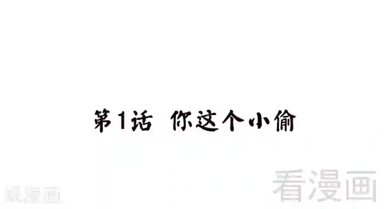 恶魔校草第1话 你这个小偷