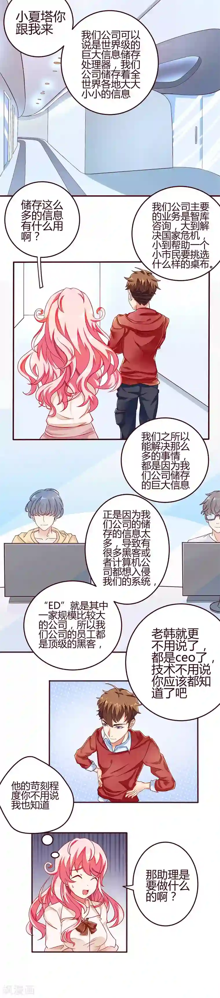 主人是黑客大人第5话 ”D“公司