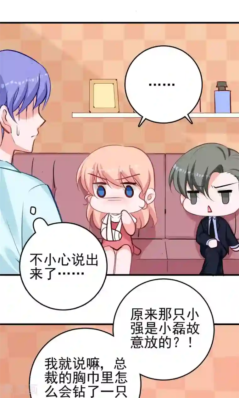 合租蜜籍，总裁宠上门第12话 被殃及的小螺狮