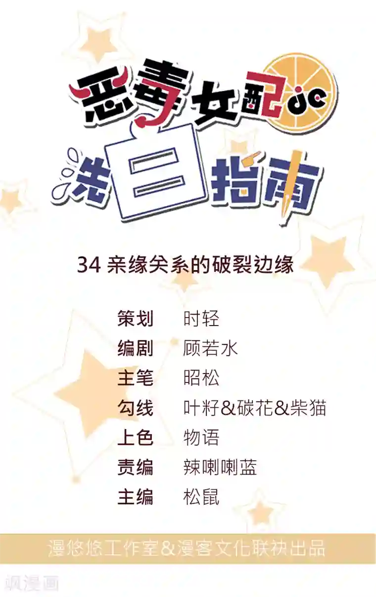 恶毒女配的洗白指南第34话 亲缘关系的破裂边缘