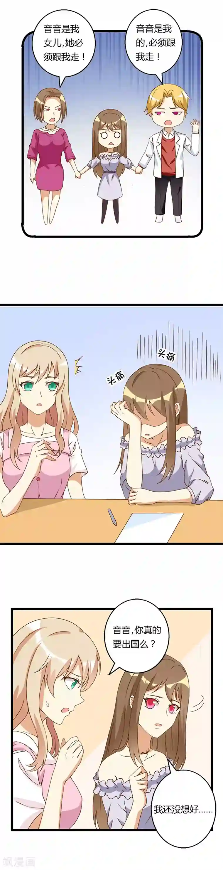 恶毒女配的洗白指南第43话 出国？还是不出国？