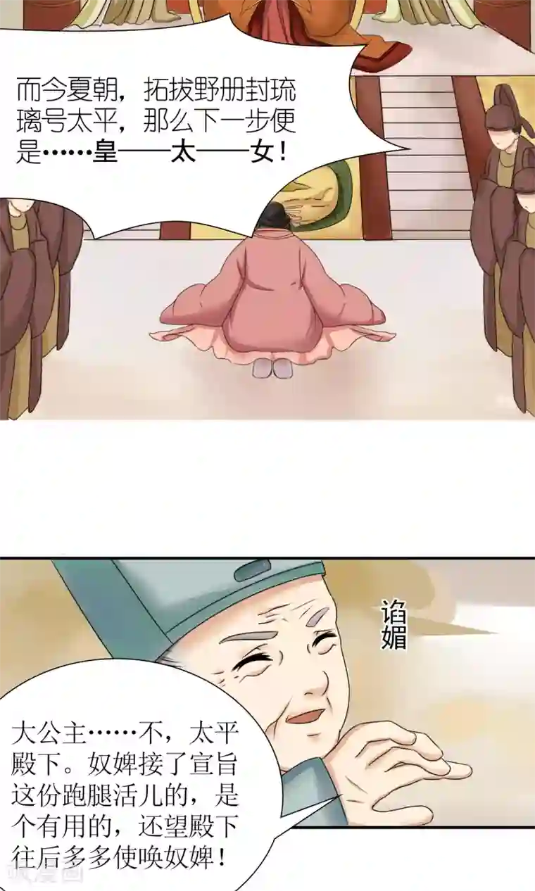 嚣张狂妃：傲娇神君请放手第9话 封号太平