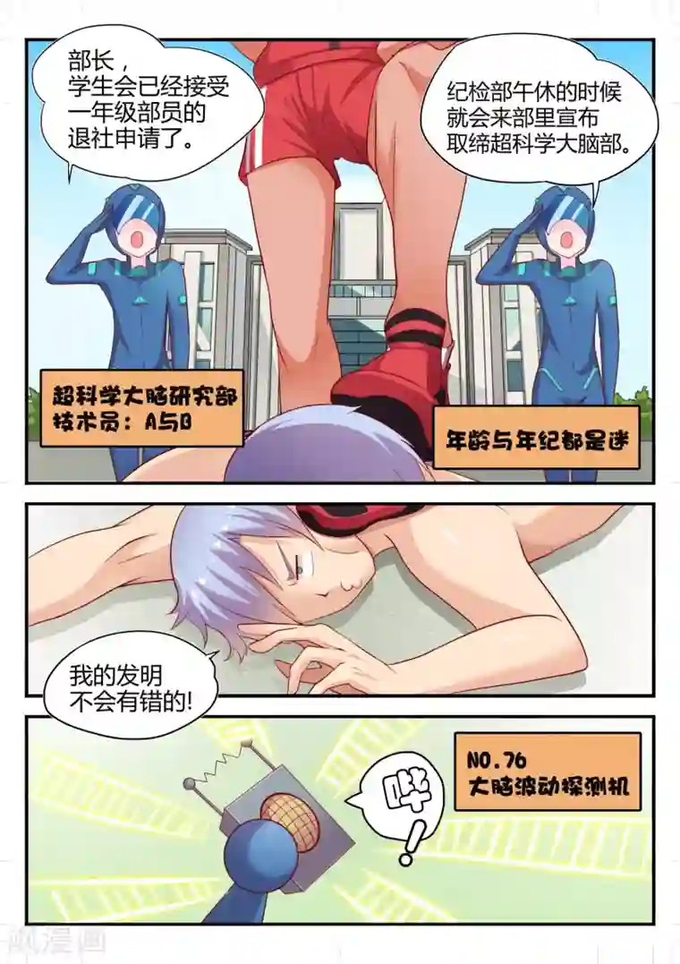 超科学大脑研究部第1话 一切的开始