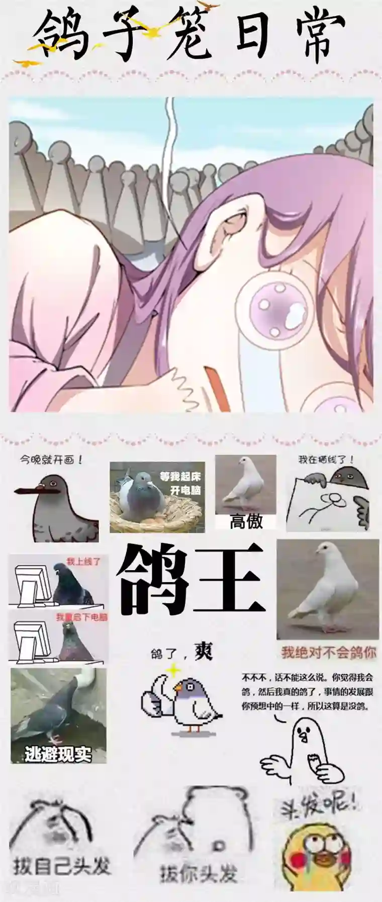 陛下！热点蹭不蹭鸽王批斗会小剧场