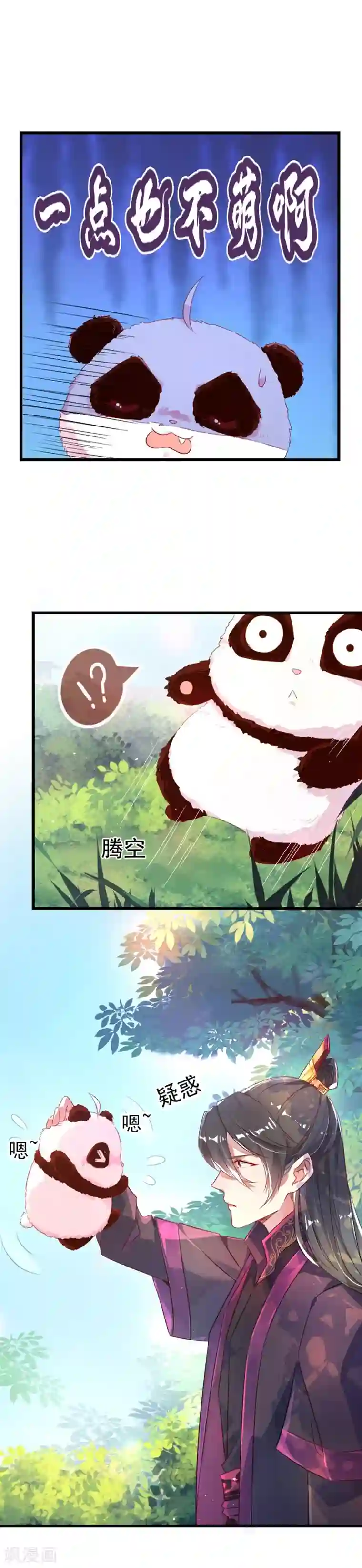 萌妃来袭：天降熊猫求抱抱第3话 想做熊猫的铲屎官吗？