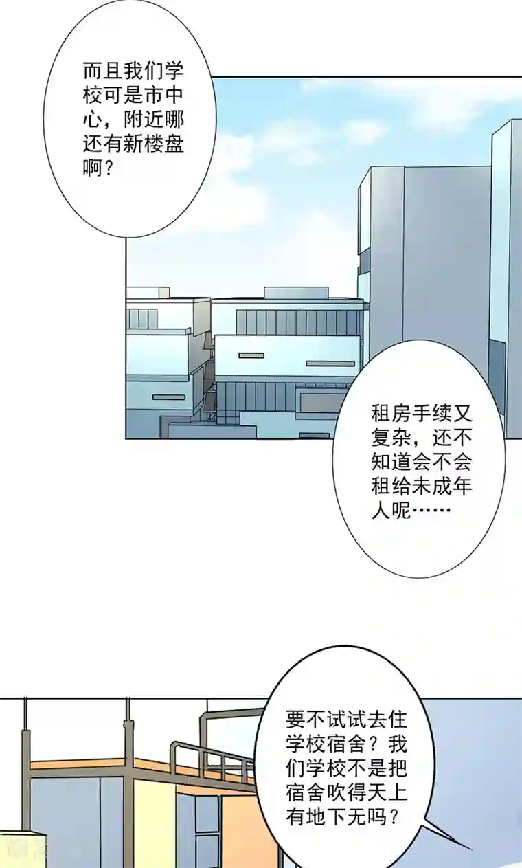 晚上才是女孩子第35话 无家可归