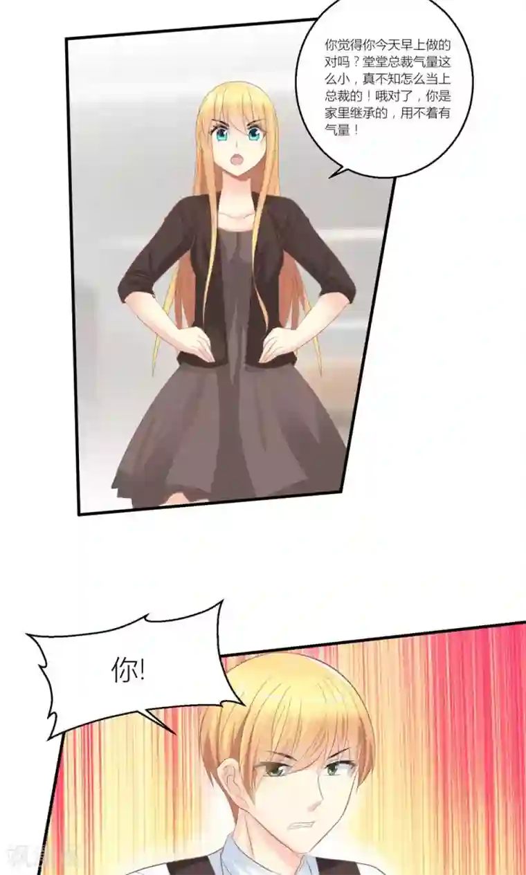 霸道总裁的小跟班最终话 和总裁对峙