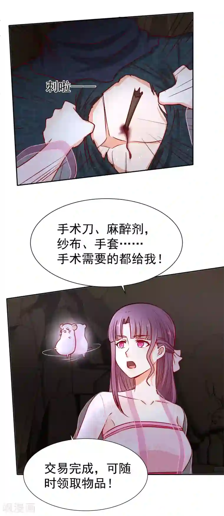 帝凰之神医弃妃第8话 密室中的银面公子