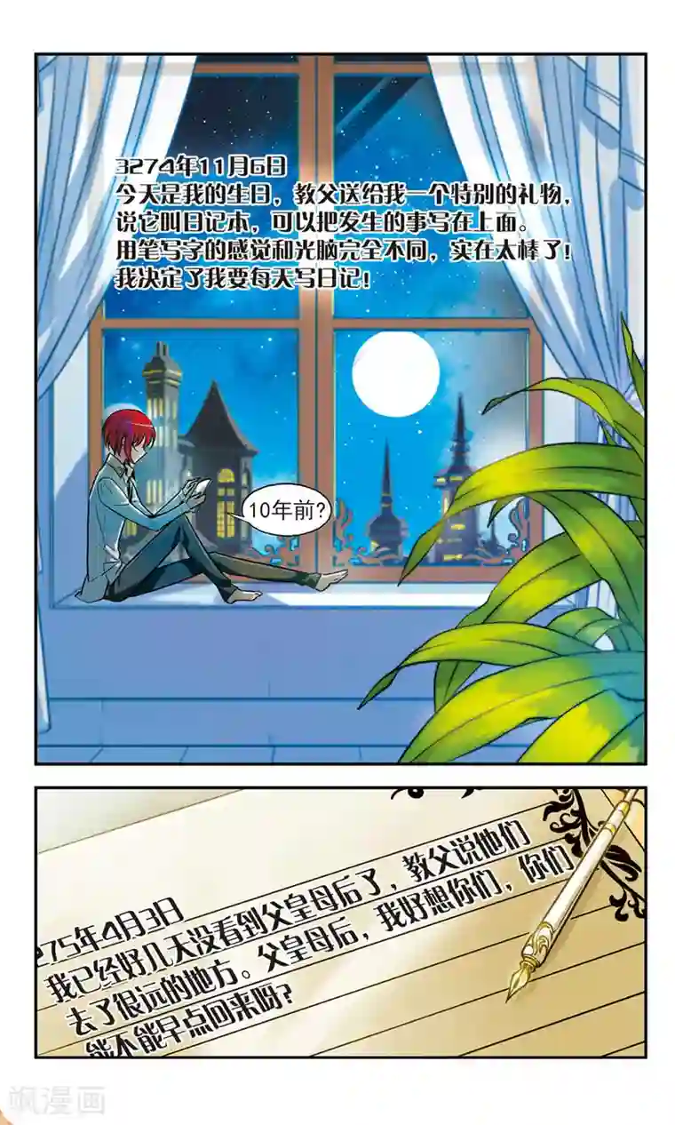 猎杀王座第7话 皇太子的日记