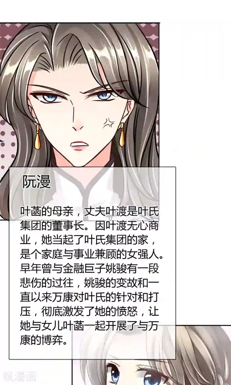 豪门BOSS天价妻番外 人物设定