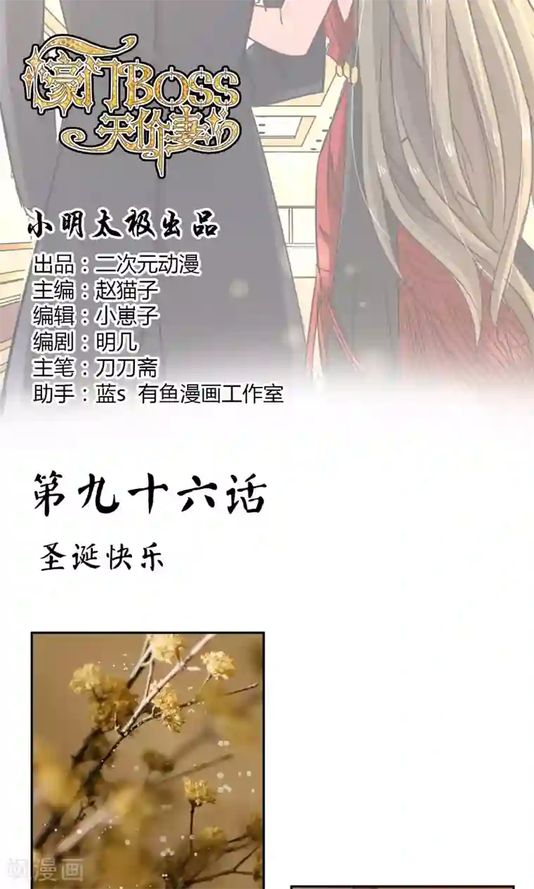 豪门BOSS天价妻第96话 圣诞快乐