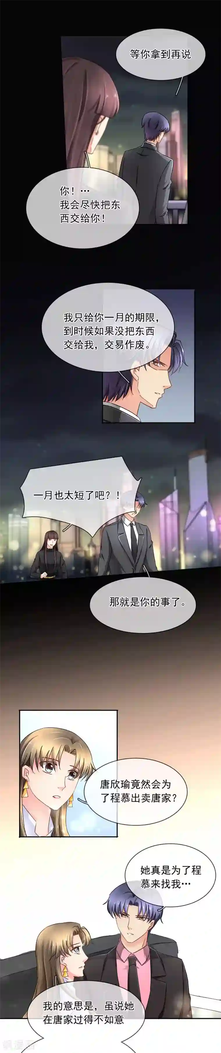 豪门BOSS天价妻第111话 谈判